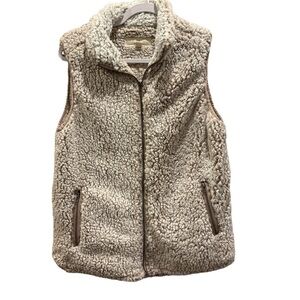 Thread & Supply Cream Sherpa Vest